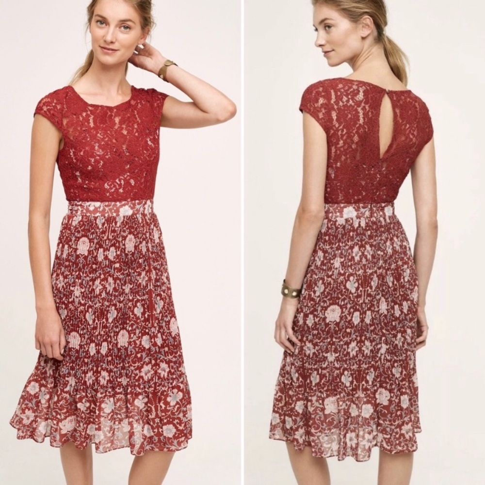 Tracey Reese Luella Release Pleat Dress